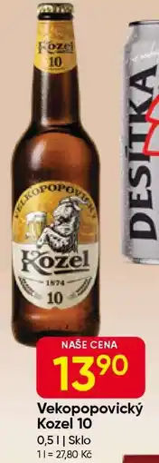 Hruška Velkopopovický Kozel 10 nabídka
