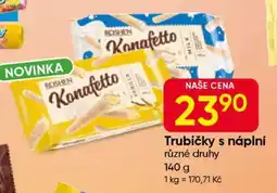 Hruška Trubičky s náplní nabídka