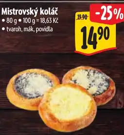 Albert Mistrovský koláč nabídka