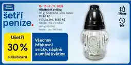 Tesco Hřbitovní svíčka nabídka