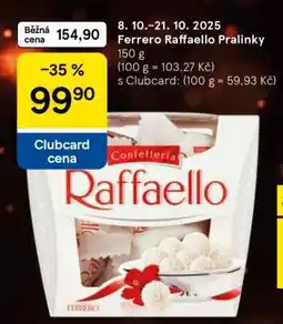 Tesco Ferrero Raffaello Pralinky nabídka