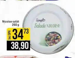 Jip Nicoise salát nabídka