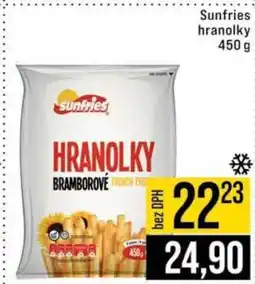 Jip Sunfries hranolky nabídka