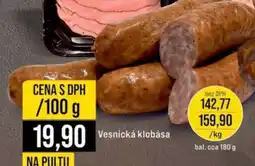 Jip Vesnická klobása nabídka