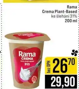 Jip Rama Crema Plant-based nabídka