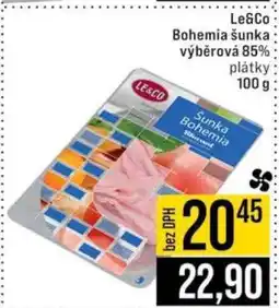 Jip Le&Co Bohemia šunka výběrová 85% plátky nabídka