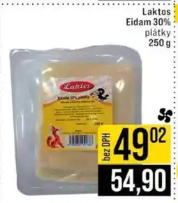 Jip Laktos Eidam 30% plátky nabídka