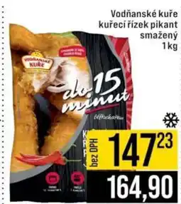 Jip Vodňanské kuře kuřecí řízek pikant smažený nabídka