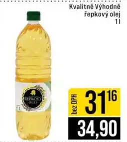 Jip Kvalitně Výhodně řepkový olej 1l nabídka