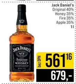 Jip Jack Daniel‘s nabídka
