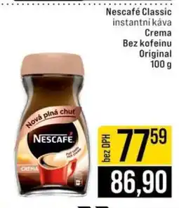 Jip NESCAFÉ CLASSIC Instantní káva nabídka
