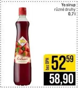 Jip Yo sirup nabídka