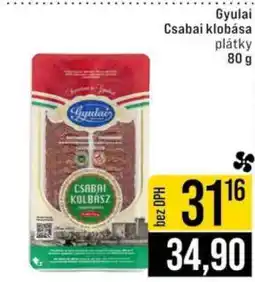Jip Gyulai Csabai klobása nabídka