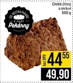 Jip Chléb žitný s mrkví nabídka