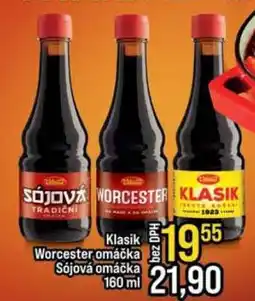 Jip Klasik Worcester omáčka Sójová omáčka nabídka