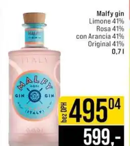 Jip Malfy gin nabídka