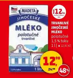 Penny Market TRVANLIVÉ JIHOČESKÉ MLÉKO nabídka