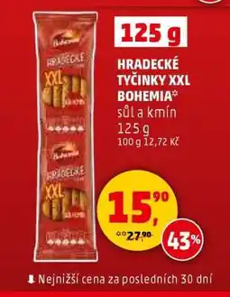 Penny Market HRADECKÉ TYČINKY XXL BOHEMIA nabídka