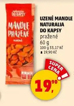Penny Market UZENÉ MANDLE NATURALIA DO KAPSY nabídka