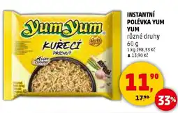 Penny Market INSTANTNÍ POLÉVKA YUM YUM nabídka