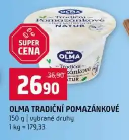 Terno Olma Tradiční pomazánkové nabídka