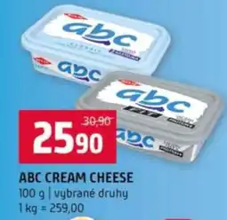 Terno ABC CREAM CHEESE nabídka
