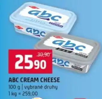 Terno ABC CREAM CHEESE nabídka