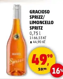 Penny Market GRACIOSO SPRIZZ/LIMONCELLO SPRITZ nabídka