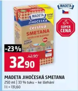 Terno MADETA JIHOČESKÁ SMETANA nabídka