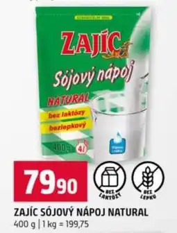 Terno ZAJÍC SÓJOVÝ NÁPOJ NATURAL nabídka