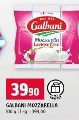 Terno Galbani mozzarella nabídka