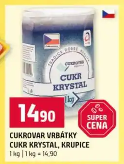 Terno CUKROVAR VRBÁTKY CUKR KRYSTAL, KRUPICE nabídka