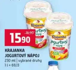 Terno KRAJANKA JOGURTOVÝ NÁPOJ nabídka