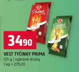 Terno Vest tyčinky Prima nabídka