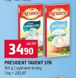 Terno Président tavený sýr nabídka