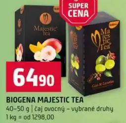 Terno Biogena Majestic Tea nabídka