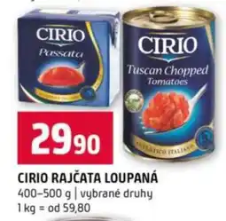 Terno Cirio Rajčata loupaná nabídka