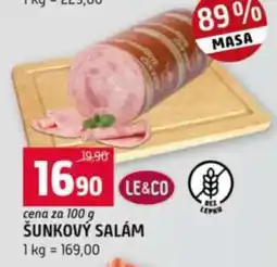 Terno Šunkový salám nabídka