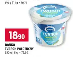 Terno RANKO TVAROH POLOTUČNÝ nabídka