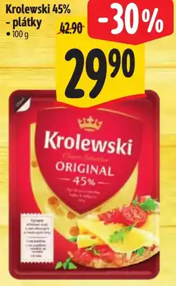 Albert Krolewski 45% - plátky nabídka