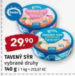 Terno TAVENÝ SÝR vybrané druhy nabídka