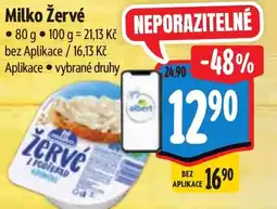 Albert Milko žervé nabídka