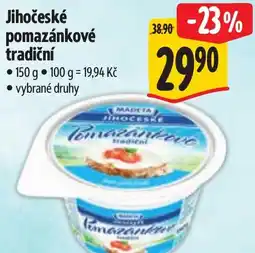 Albert MADETA Jihočeské pomazánkové tradiční nabídka