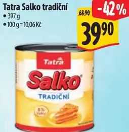 Albert Tatra Salko tradiční nabídka