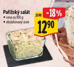 Albert Pařížský salát nabídka