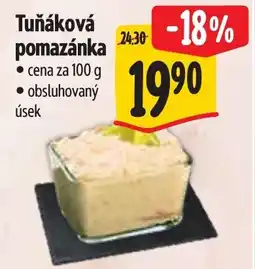 Albert Tuňáková pomazánka nabídka