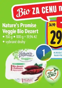 Albert Nature's Promise Veggie Bio Dezert nabídka