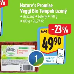 Albert Nature's Promise Veggi Bio Tempeh uzený nabídka