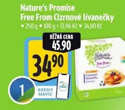 Albert Nature's Promise Free From Cizrnové lívanečky nabídka