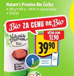 Albert Nature's Promise Bio Čočka nabídka